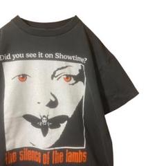 羊たちの沈黙 ムービー プリント Tシャツ ブラック 映画 L