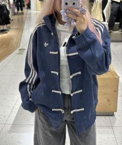 【即日発送】中国 上海adidas チャイナトラックジャケット ブルー SNSで超話題！中国adidas限定『チャイナトラックトップ』【BUYMA】