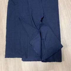 綿生地　厚めの紺色　約10M ネイビー　5076