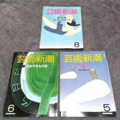 芸術新潮 ガラス•漆•やきもの