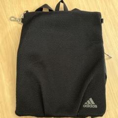 adidas メッシュ　リュック　黒