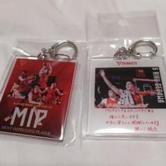 千葉ジェッツ ぷっくりネーム＆選手ハートポーズ2連キーホルダー #5 瀬川琉久 ぷっくりネーム＆選手ハートポーズ2連キーホルダー 千葉ジェッツ
