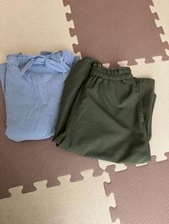 女児 7部丈フレアパンツセット 120cm