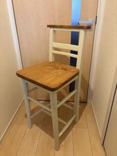 北欧レトロ　リコリス カウンターチェア　ナチュラル 木製 ウッド パイン材