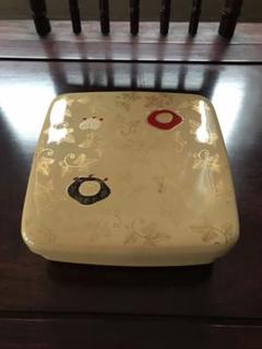 一ヶ重 漆器 白塗 越前塗 象嵌