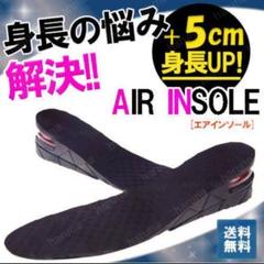 シークレットインソール 靴 ヒール スニーカー 中敷き 身長UP 脚長効果