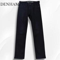 DENHAM　RAZORSLIM FIT　5ポケットブラックスキニーデニムパンツ