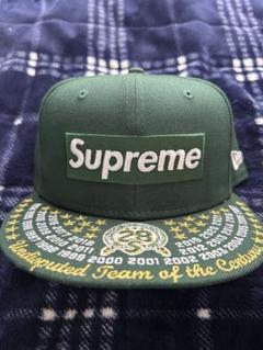 supreme NEWERA キャップ　7-5/8