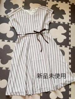 any SiS エニィスィス ワンピース 2 黒×白 チェック未使用に近いDMW
