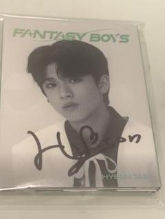 FANTASYBOYSヒョンテ☆4集限定封入サイン入りポストカード 2025年最新】Fantasyboysの人気アイテム - メルカリ