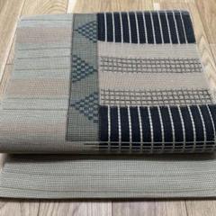 未使用近い 美品 名古屋帯 羅 麻混？ 正絹 未使用近い 美品 名古屋帯 羅 麻混？ 正絹