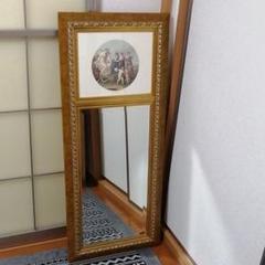 正規品 ドマン イタリア製 アンティーク 壁掛け鏡 絵画 百貨店購入