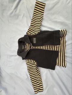 COMME CA DU MODE 男児　長袖シャツ、ベスト90cm