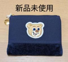 フェイラー　オールドテディ　ワッペン　ポーチ　新品　ネイビー　タグ付き Amazon.co.jp: ネイビーフェイラー オールドテディ ポーチ