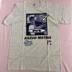 送料無料★松井稼頭央★Tシャツ★F★西武ライオンズ★メジャーリーグ★プロ野球★ 松井稼頭央 Tシャツ F 西武ライオンズ メジャーリーグ プロ野球