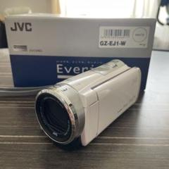 【外箱・付属品欠品なし】JVC エブリオ　GZ-EJ1-W 外箱・付属品欠品なし】JVC エブリオ GZ-EJ1-W