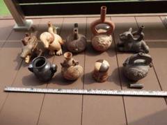 ナスカ 土器 ペルー 南米 民藝　レプリカ？　インテリア　コレクション ナスカ 土器 ペルー 南米 民藝 レプリカ？ インテリア