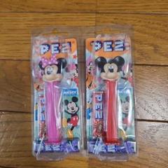ディズニー　ミッキー　ミニー PEZ 2種