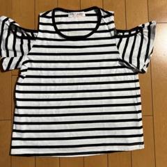 AIRLY momo オフショルダー Tシャツ 140