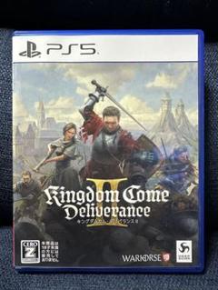 キングダムカムデリバランス ii ps5 特典未使用　美品