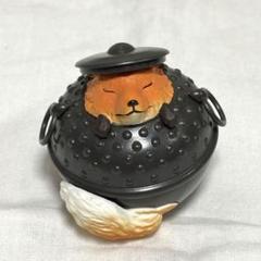 ガチャガチャぶんぶくちゃがま 上からきつねさんのサムネイル