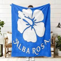 ALBA ROSA(アルバローザ)でかっハイビスカス☆毛布【150×200cm】