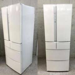 新品同様品！三菱電機 冷蔵庫 MR-R46H-W 6ドア 462L 冷蔵庫 Rシリーズ クロスホワイト MR-R46H-W ［462L /6ドア