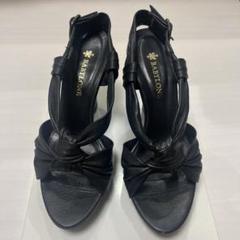 BABYLONE バビロン サンダル レザー ブラック 黒