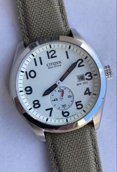 CITIZEN BV1080-18A ミリタリーデザイン エコドライブ スモセコ