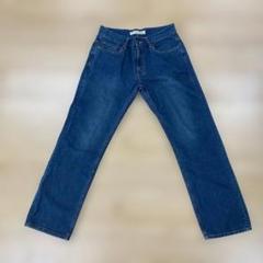 Hemp リネン ストレートデニム 34