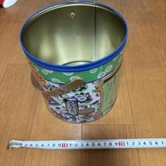 蚊取り線香デザインの金属製空き缶バケツ