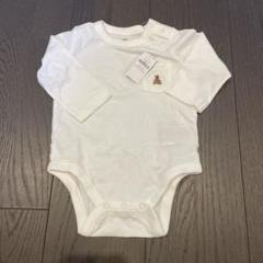baby GAP ロンパース ボディスーツ ホワイト 長袖