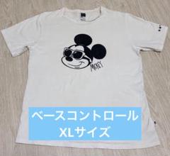 ベースコントロール ミッキー Tシャツ 　XL ホワイト　白