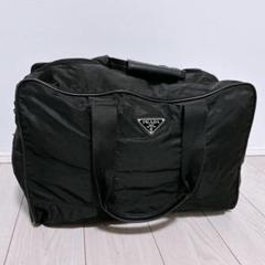【極美品✨】プラダ ボストンバッグ 2WAY 南京錠 テスートナイロン ブラック ブランドレンタルのBrandCity / プラダ ナイロン 2WAY
