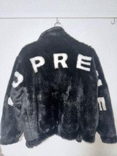 Supreme ボアジャケット 黒