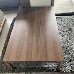【出品：9/17午前まで】ニトリ　こたつテーブル　ミドルブラウン　（傷なし） 出品：9/17午前まで】ニトリ こたつテーブル ミドルブラウン