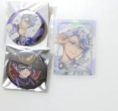 ツイステ エペル プラチナジャケット 箔押し 缶バッジ カード ほか まとめ ツイステ プラチナジャケット 缶バッジ オルト｜Yahoo!フリマ