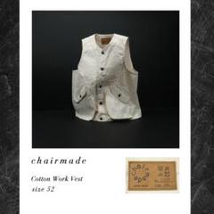 chairmade チェアメイド ベスト M 48 ネイビー 2025年最新】chairmadeの人気アイテム - メルカリ