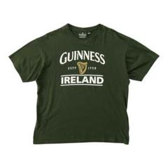 古着 ギネスビール 企業系 Tシャツ ロゴ ブラック メンズL クルーネック