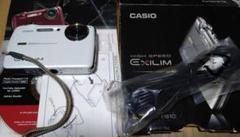 ◆動作確認済み◎超美品◎CASIO EXILIM EX-FS10 ホワイト Amazon | CASIO デジタルカメラ HI-SPEED EXILIM EX-FS10