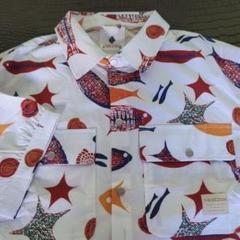 カッコいい！！フィッシュモービル風　柄シャツ