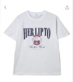 トップス herlipto Classic Cherry Tee White 8月上旬発送】Classic Cherry Tee
