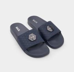 ゲッコー 新品 ボーラー BALR. スライド サンダル ネイビー 42 ゲッコー様専用 新品 ボーラー BALR. スライド サンダル