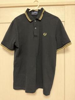 フレッドペリー　M12 ポロシャツ 黒金 The Fred Perry Shirt - M1212(36 157：BLACK / CHAMPAGNE