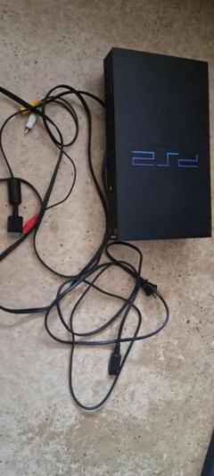 PlayStation 2 本体 ブラック　アダプター　ジャンク品