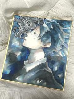 原画　色紙イラストのサムネイル