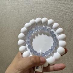 ブルーカルセドニーブレスレット 美品 早い者勝ち