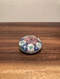 元箱付き　極美　ムラノ　ペーパーウェイト ミルフィオリ MURANO 超絶技巧 ミルフィオリ ペーパーウェイト 5 個セット // ムラーノガラス