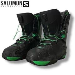 サロモン シナプス ワイド 26cm スノボ用ブーツ ブラック×グリーン Amazon | 18-19 SALOMON (サロモン) スノーボードブーツ SYNAPSE