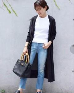 美品　ドゥーズィエムクラス Leeway Sheer ロングカーディガン Deuxieme Classe（ドゥーズィエムクラス）の「Leeway Sheer